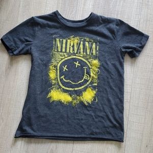 Kids Nirvana Band T-Shirt sz Medium 8 Tee